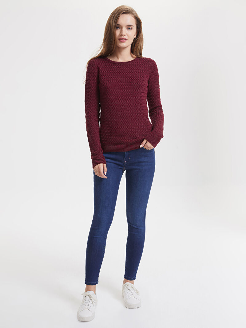 Nicole Skinny Fit Kadın Pantolon