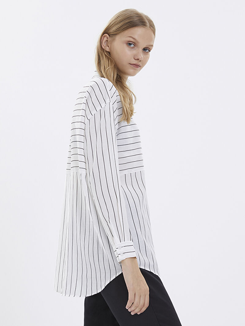 Regular Fit Kadın Gömlek U.kol