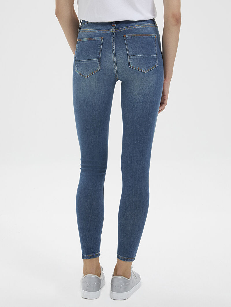 Nicole Skinny Fit Kadın Pantolon