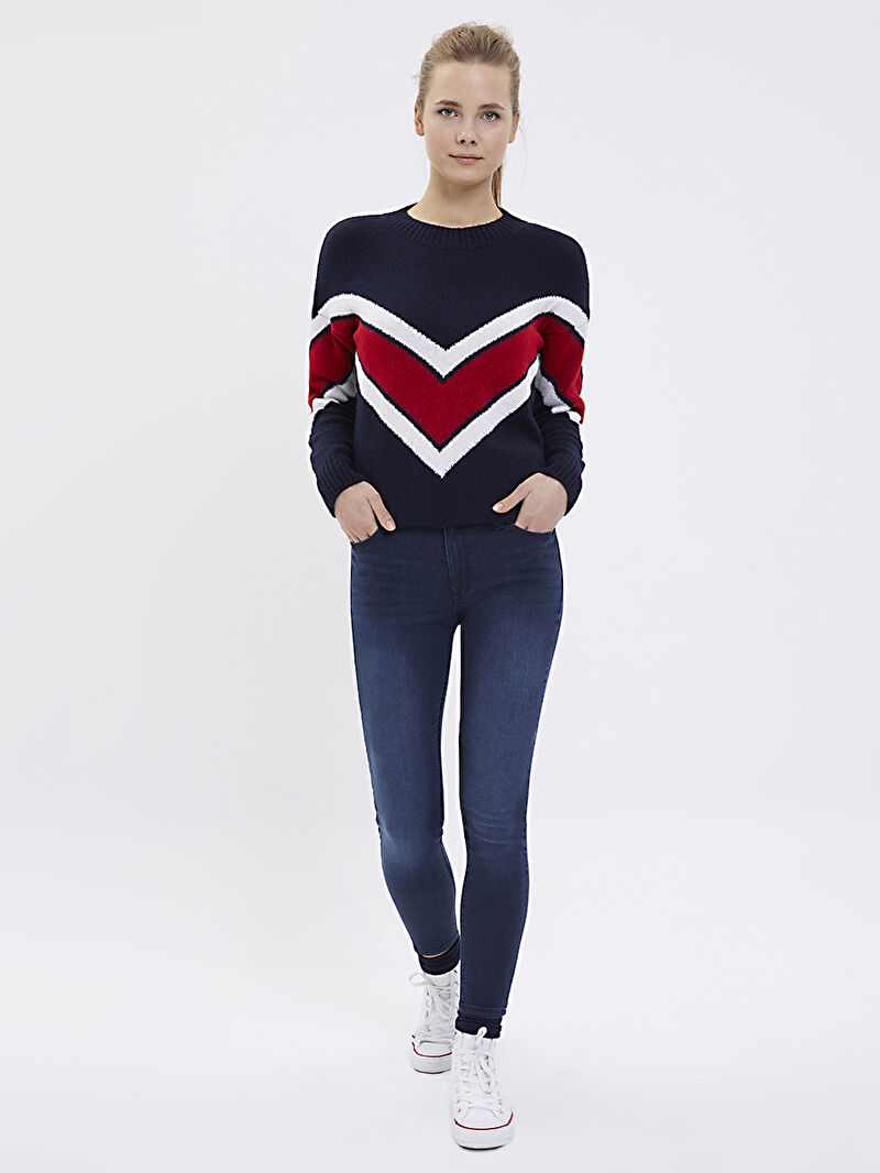 Nicole Skinny Fit Kadın Pantolon