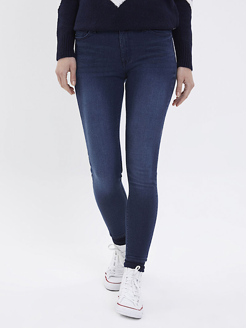 Nicole Skinny Fit Kadın Pantolon