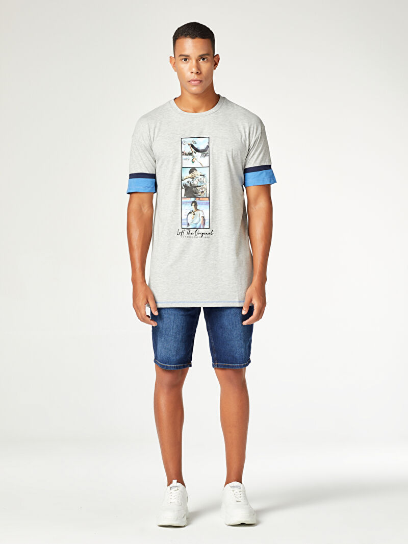 Oversize Fit Erkek Tshirt K.kol