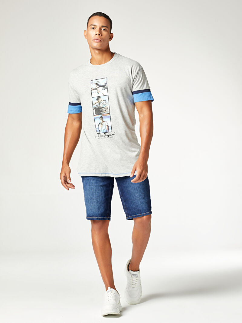 Oversize Fit Erkek Tshirt K.kol