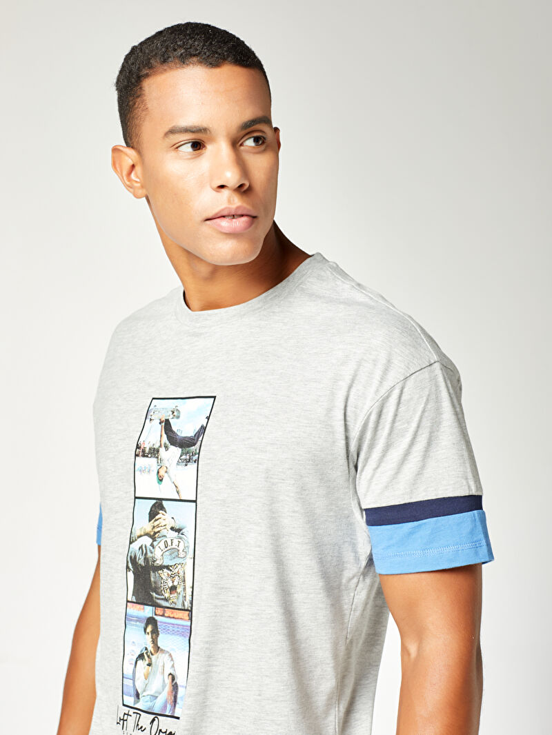 Oversize Fit Erkek Tshirt K.kol