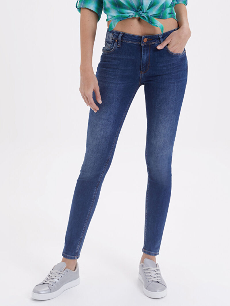 Nicole Skinny Fit Kadın Pantolon
