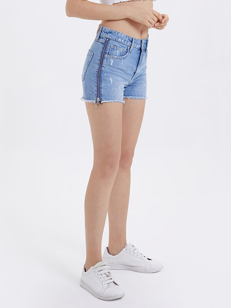 Slim Fit Kadın Şort