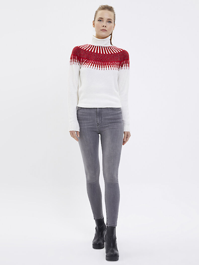 Natalie Skinny Fit Kadın Pantolon