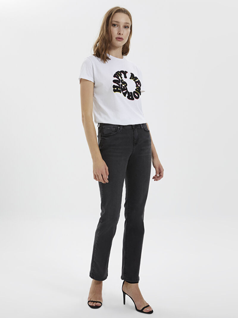 Cady Slim Fit Kadın Pantolon