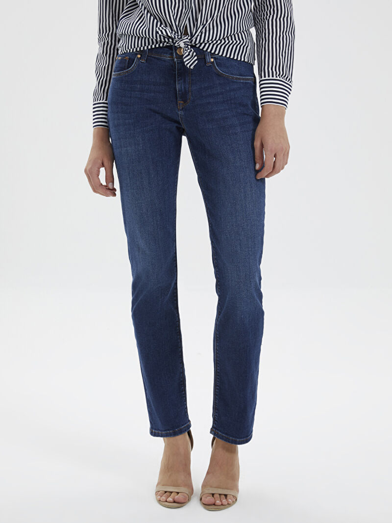 Cady Slim Fit Kadın Pantolon