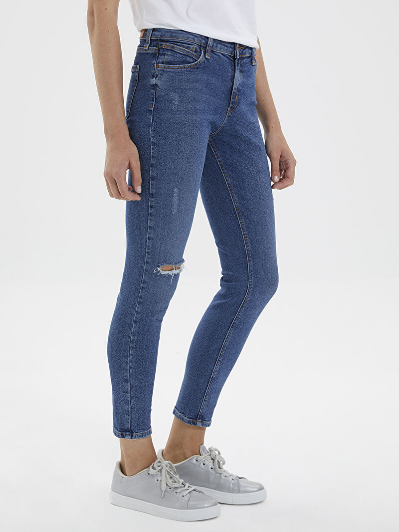 Nicole Skinny Fit Kadın Pantolon