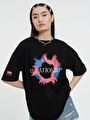 thumb-Oversize Kadın Tshirt K.kol