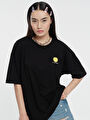 thumb-Oversize Kadın Tshirt K.kol