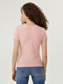 thumb-Slim Fit Kadın Tshirt K.kol