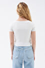 thumb-Fitted Kadın Tshirt K.kol
