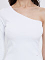 thumb-Slim Fit Kadın Bluz U.kol