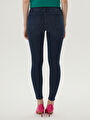 thumb-Nicole Skinny Fit Kadın Pantolon