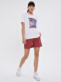 thumb-Regular Fit Kadın Tshirt K.kol
