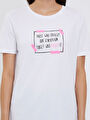 thumb-Regular Fit Kadın Tshirt K.kol