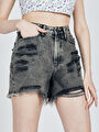 thumb-Regular Fit Kadın Şort