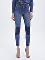 thumb-Natalie Skinny Fit Kadın Pantolon