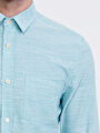 thumb-Slim Fit Erkek Gömlek U.kol