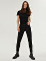 thumb-Nicole Skinny Fit Kadın Pantolon