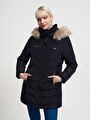 thumb-Regular Fit Kadın Mont