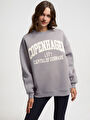 thumb-Oversize Kadın Sweatshirt