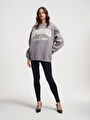 thumb-Oversize Kadın Sweatshirt