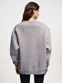 thumb-Oversize Kadın Sweatshirt