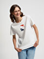thumb-Regular Fit Kadın Tshirt K.kol
