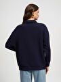 thumb-Loose Fit Kadın Sweatshirt