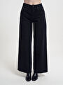 thumb-Long Wide Leg Regular Fit Kadın Pantolon