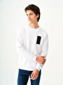 thumb-Regular Fit Erkek Sweatshirt