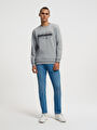 thumb-Regular Fit Erkek Sweatshirt