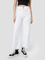 thumb-Crop Wide Leg Regular Fit Kadın Pantolon