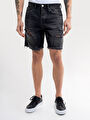 thumb-Straight Fit Erkek Şort