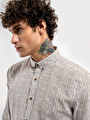 thumb-Slim Fit Erkek Gömlek U.kol