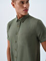 thumb-Regular Fit Erkek Gömlek K.kol