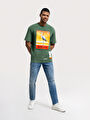 thumb-Loose Fit Erkek Tshirt K.kol
