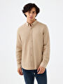 thumb-Regular Fit Erkek Gömlek U.kol