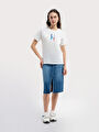 thumb-Regular Fit Kadın Tshirt K.kol