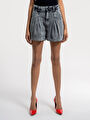 thumb-Regular Fit Kadın Şort
