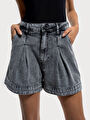 thumb-Regular Fit Kadın Şort