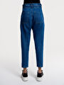 thumb-Paperbag Paperbag Fit Kadın Pantolon