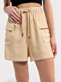 thumb-Regular Fit Kadın Şort