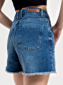 thumb-Regular Fit Kadın Şort