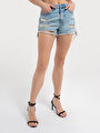thumb-Regular Fit Kadın Şort