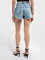 thumb-Regular Fit Kadın Şort