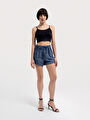 thumb-Regular Fit Kadın Şort